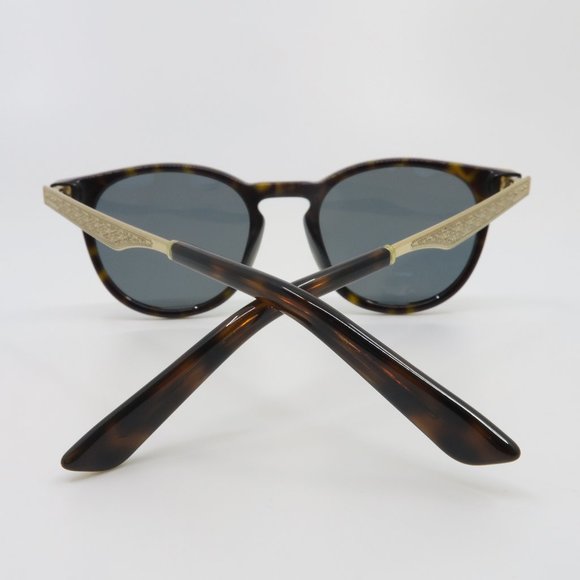 Gucci GG 1127/S ANT-T9 50mm Tortoise/Blue Round Unisex New Sunglasses - Picture 7 of 8